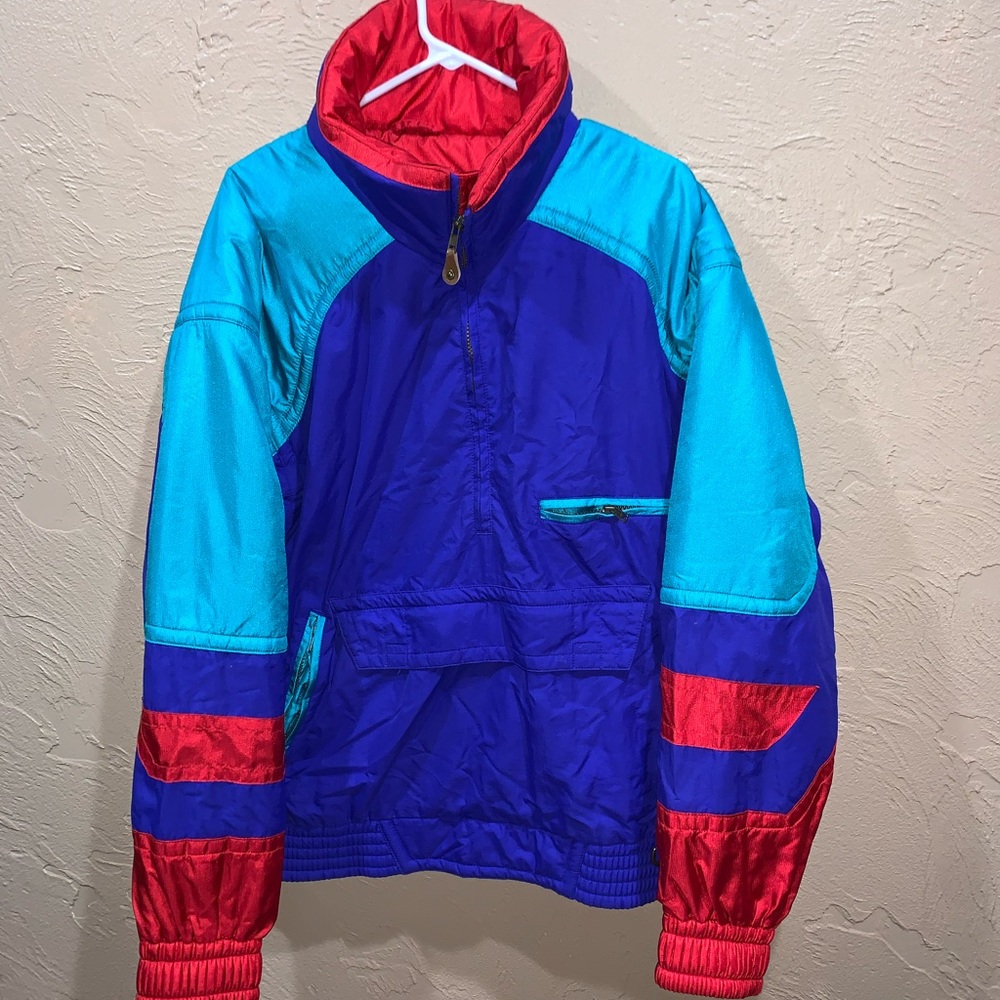 Vintage 90s Skiing Passport Ski Jacket Men’s